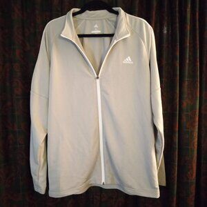 Adidas Golf Jacket Mens Size XL Full Zip Long Sleeve Lightweight Size XL